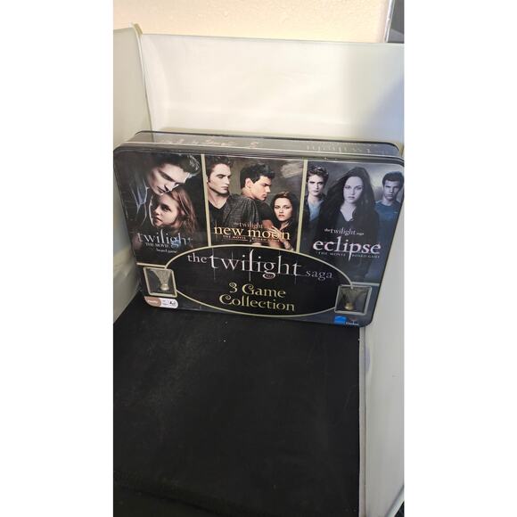 the twilight saga 3 game collection tin case movie game(SET COMPLETE). - Picture 1 of 5